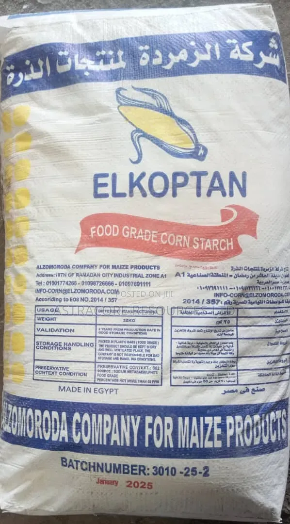 Global Corn Starch – 25kg Food Industrial Grade