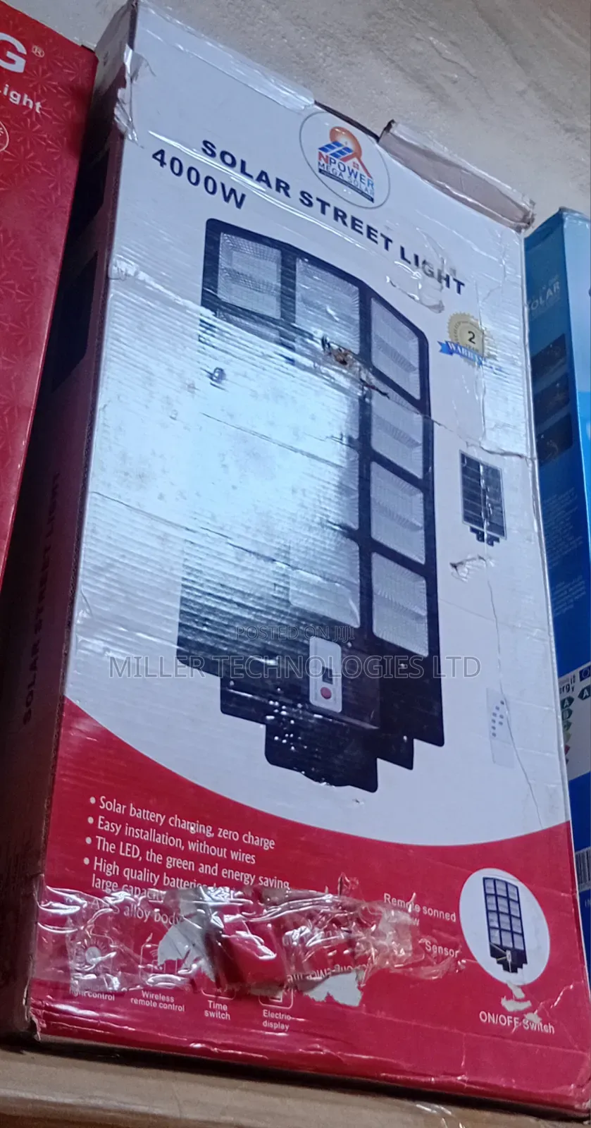 4000w Solar Led Light Npower