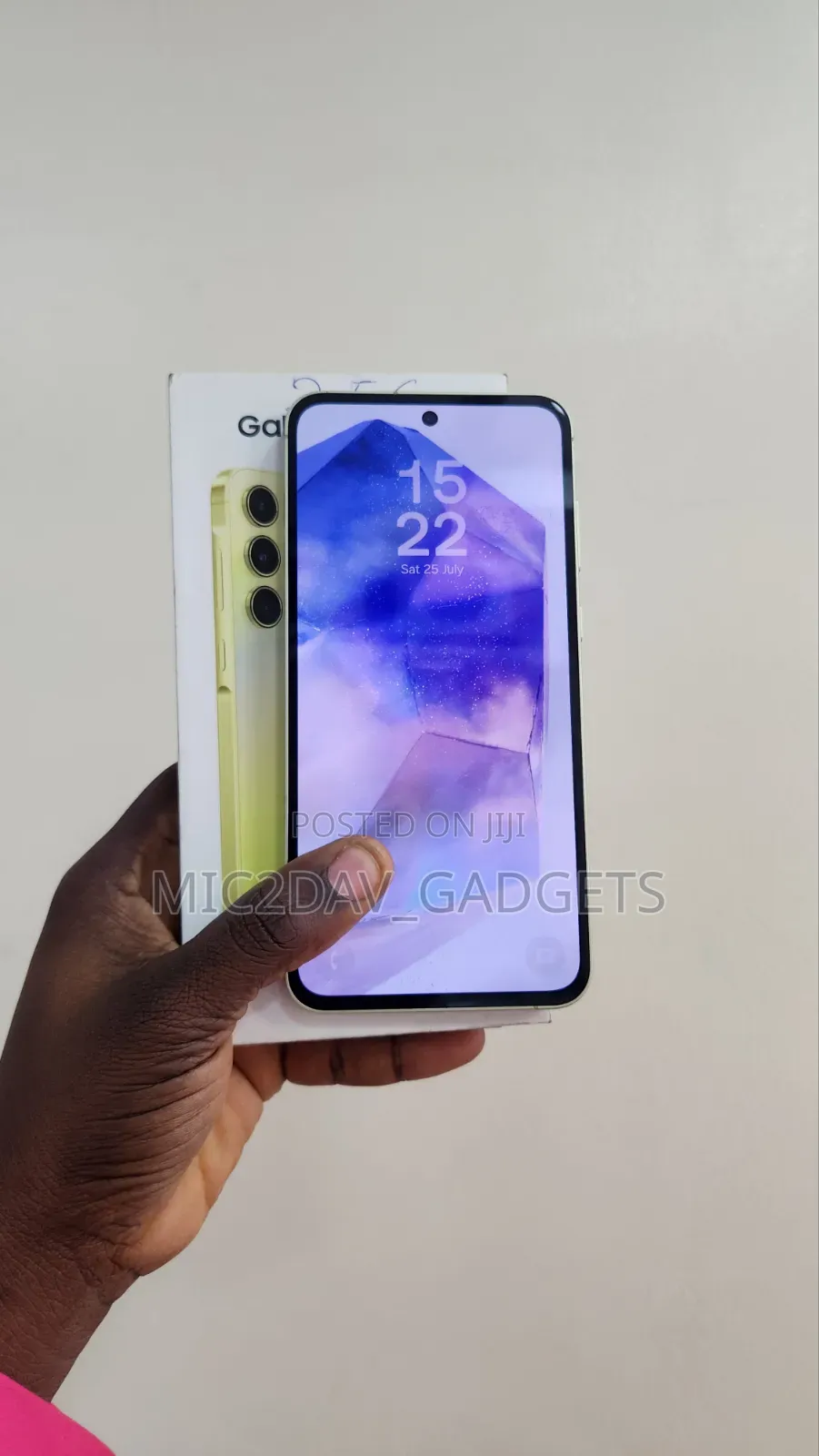 Samsung Galaxy A55 256 GB Yellow