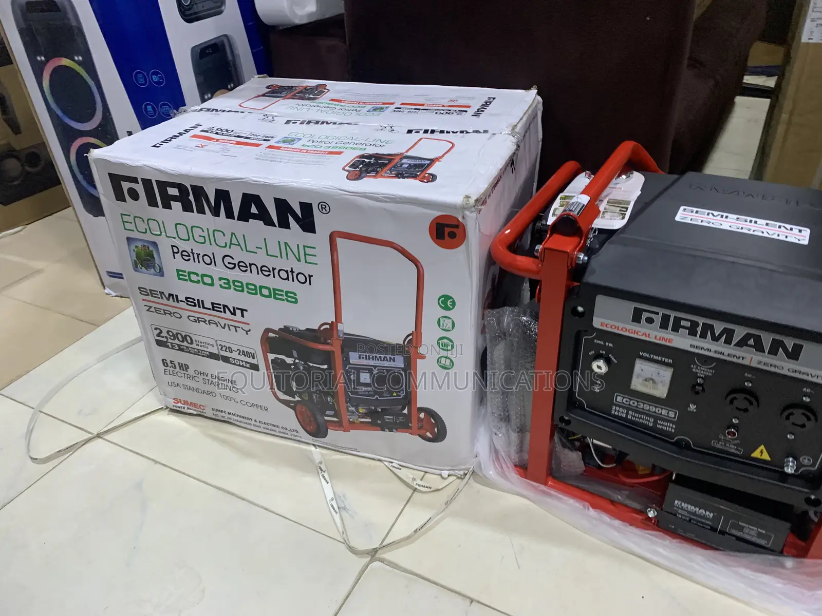 SUMEC FIRMAN 2.9KVA Generator With Manual and Electric Start