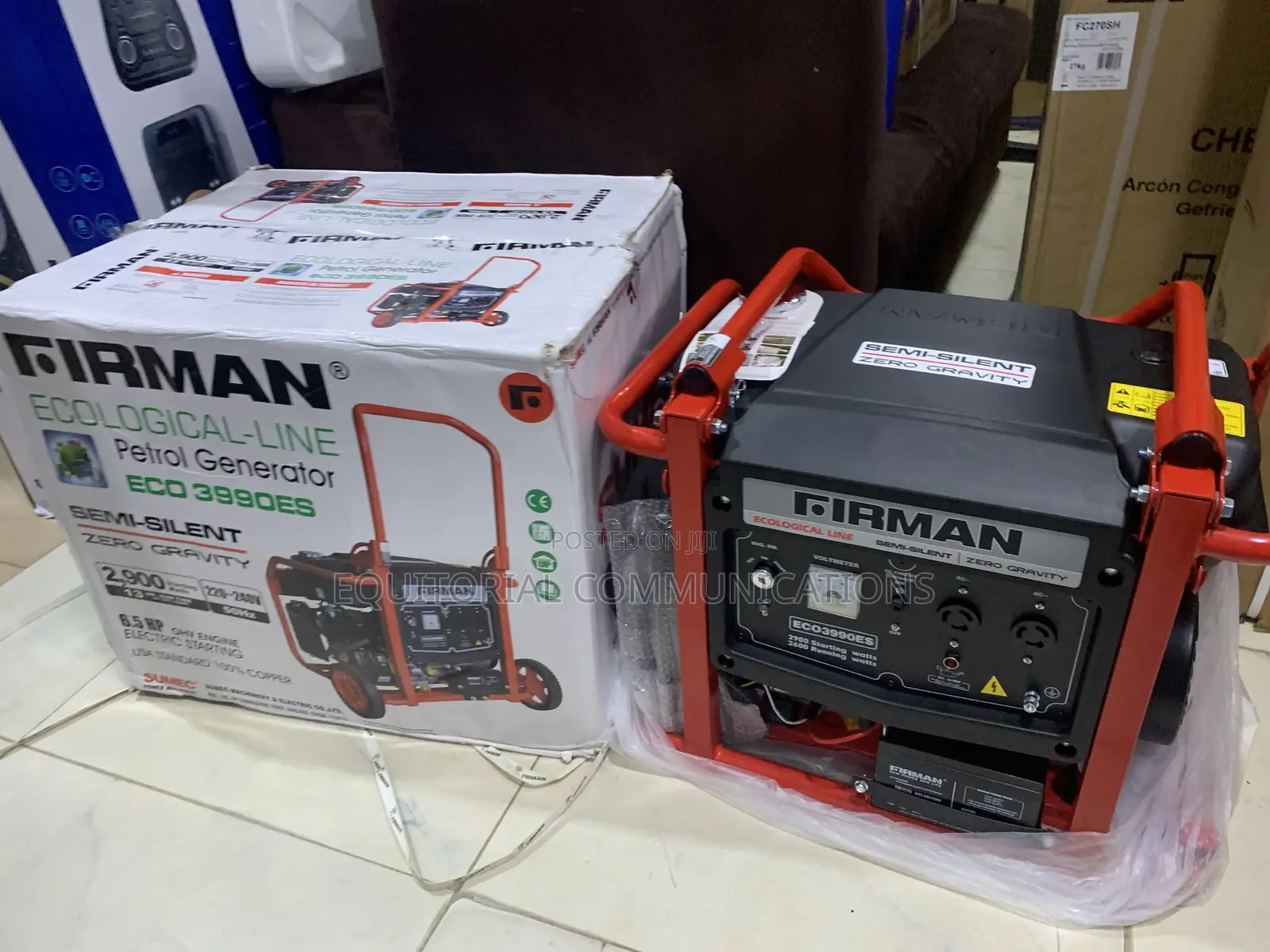 SUMEC FIRMAN 2.9KVA Generator With Manual and Electric Start