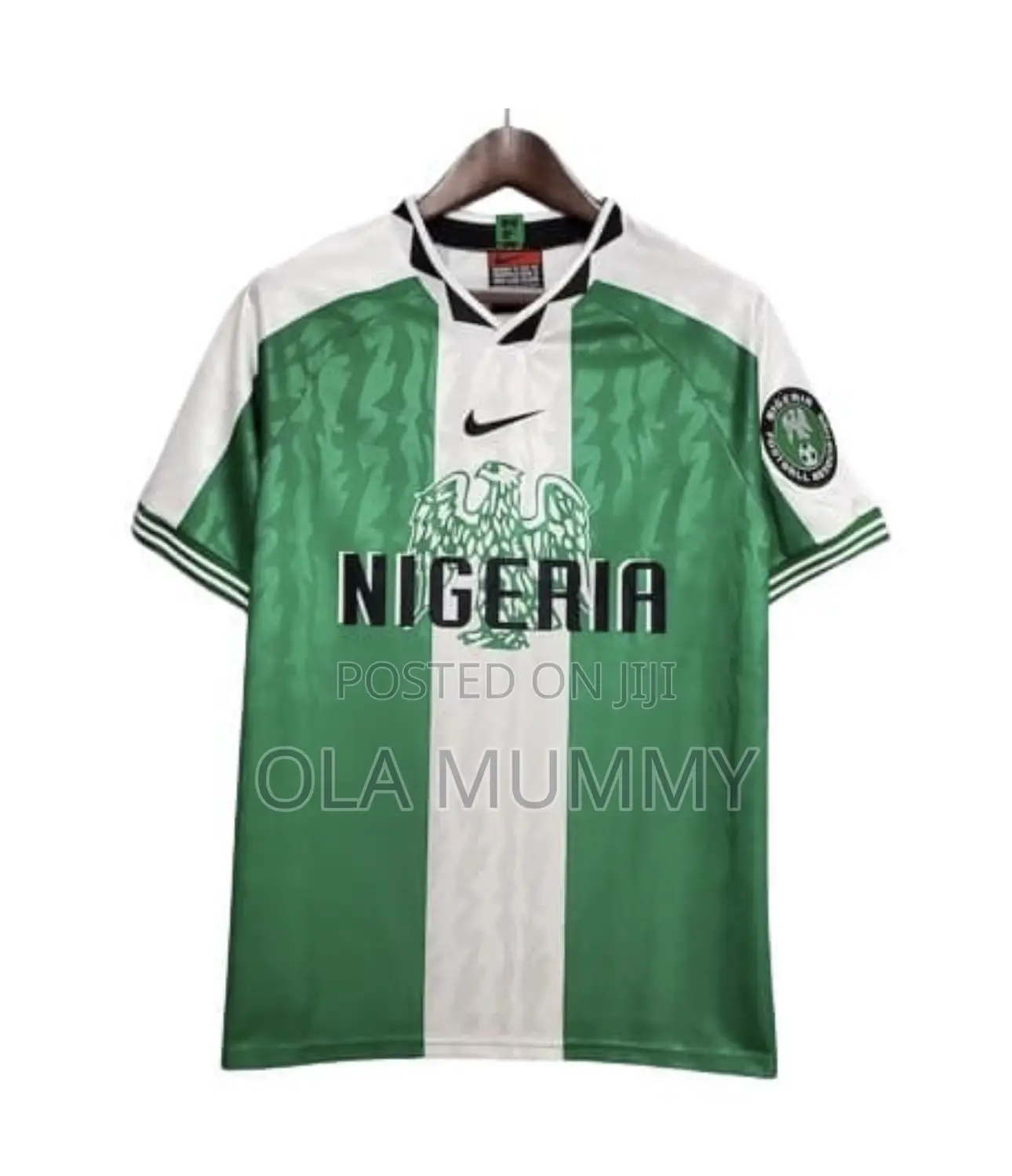 Nigeria 1996 Classic Retro Home Jersey