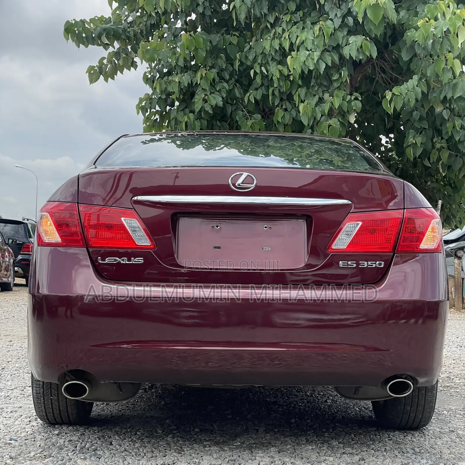 Lexus ES 350 2008 Maroon