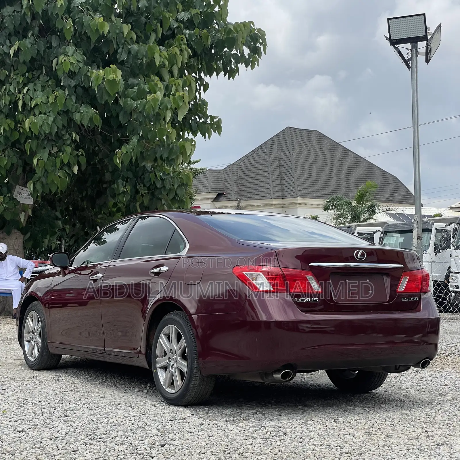 Lexus ES 350 2008 Maroon