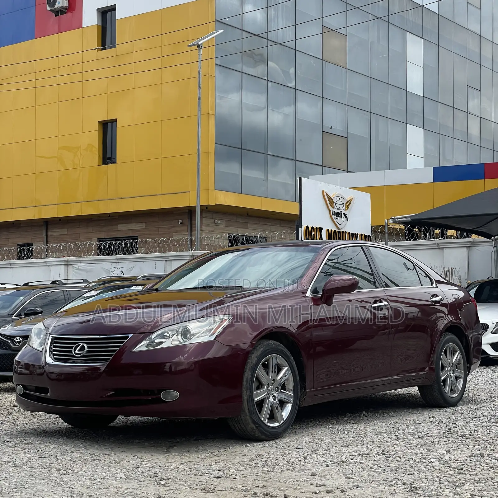 Lexus ES 350 2008 Maroon