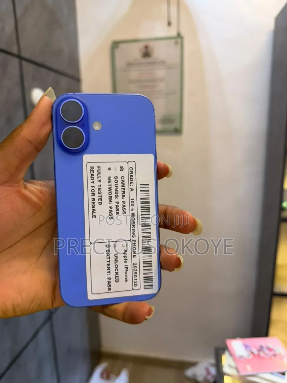 Apple iPhone 16 128 GB Blue