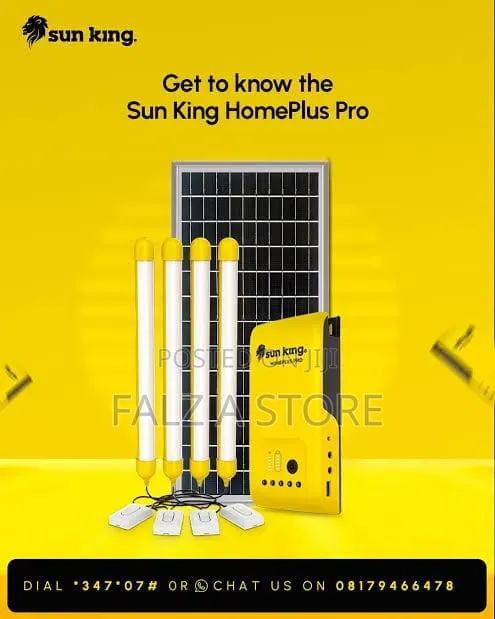 SUN KING SOLAR (Home Plus Pro)