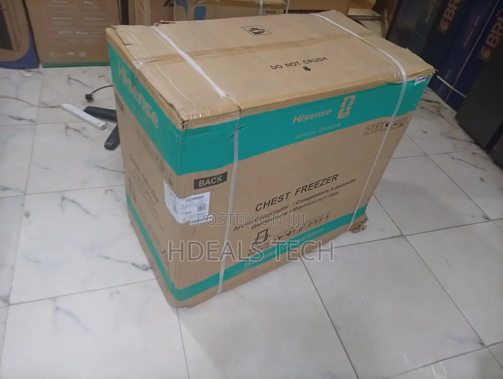 Hisense 250 Liters Chest Freezer FC340SH - Fast Freeze