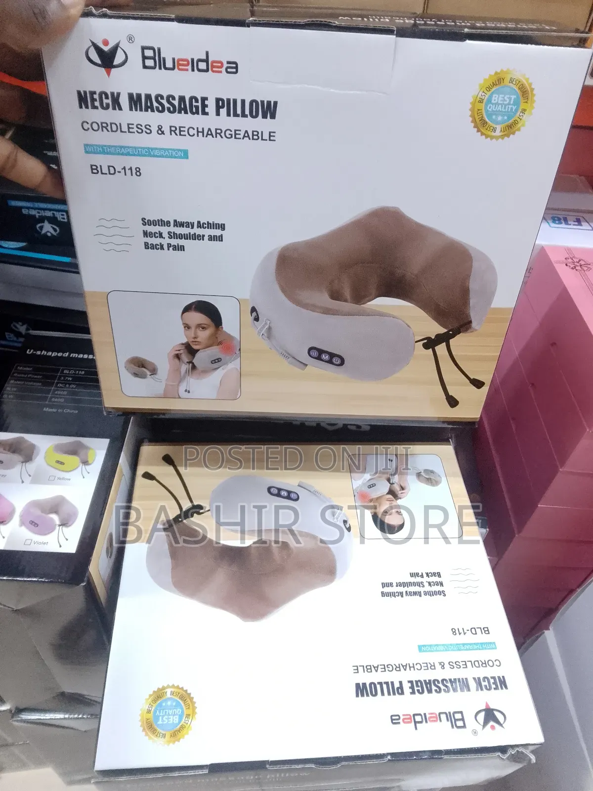 Blueidea Neck Massage Pillow