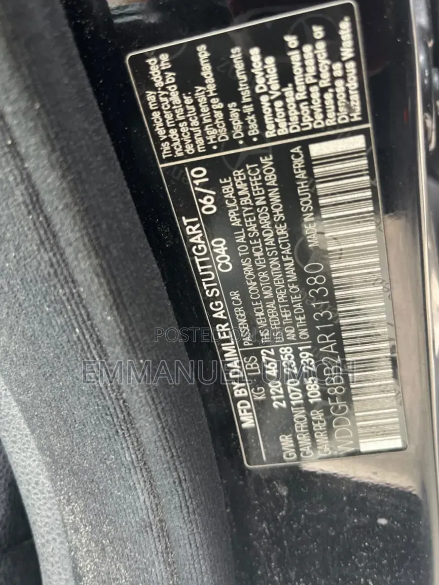 Mercedes-Benz C300 2010 Black