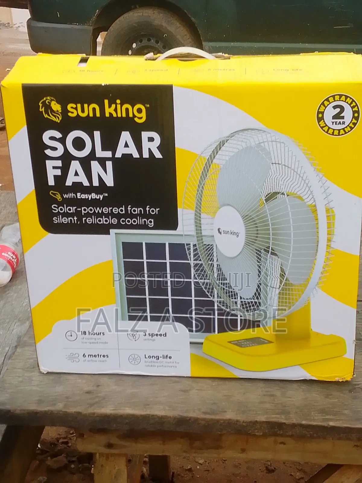 Sun King Solar Fan