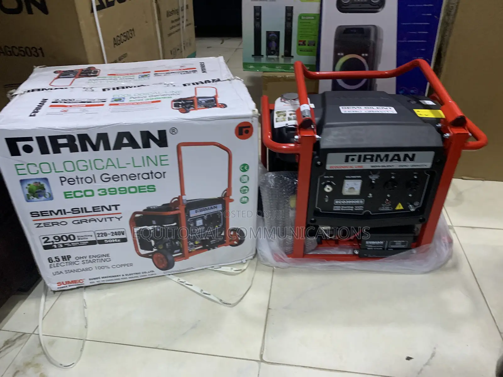 SUMEC 2.9KVA FIRMAN ECO3990ES Generator With Smooth Performance
