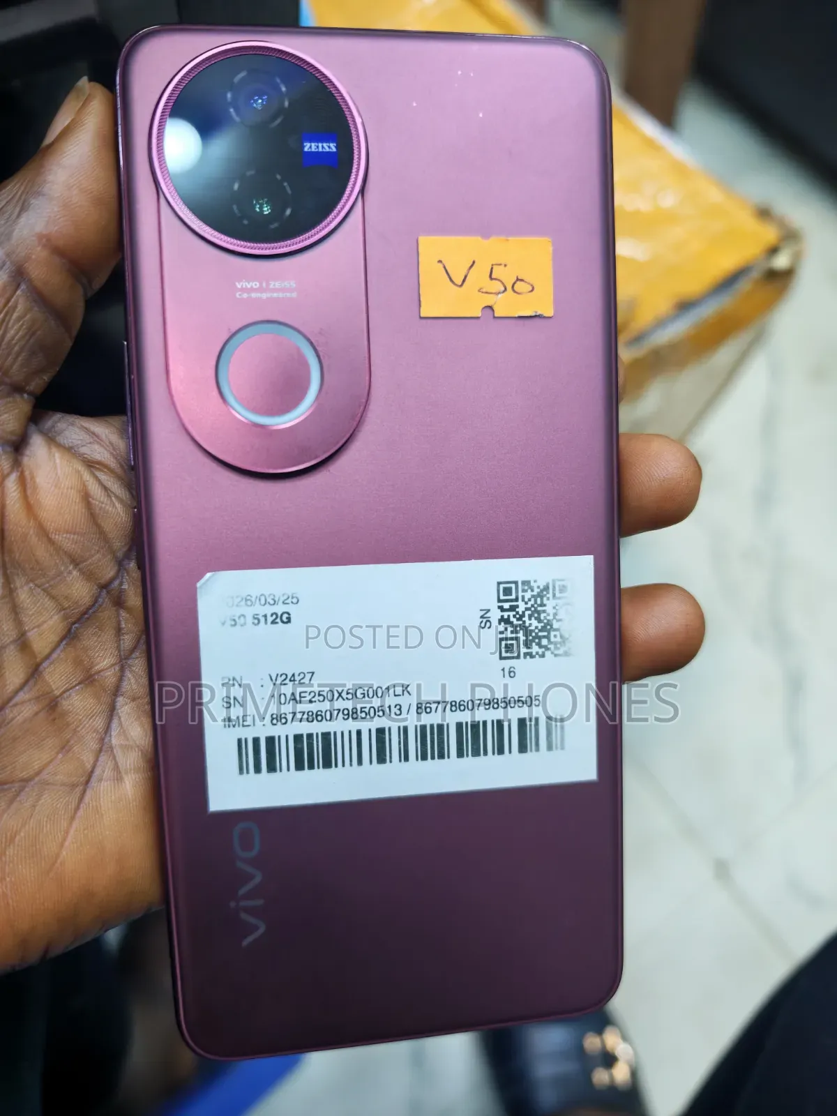 Vivo V50 512 GB Purple