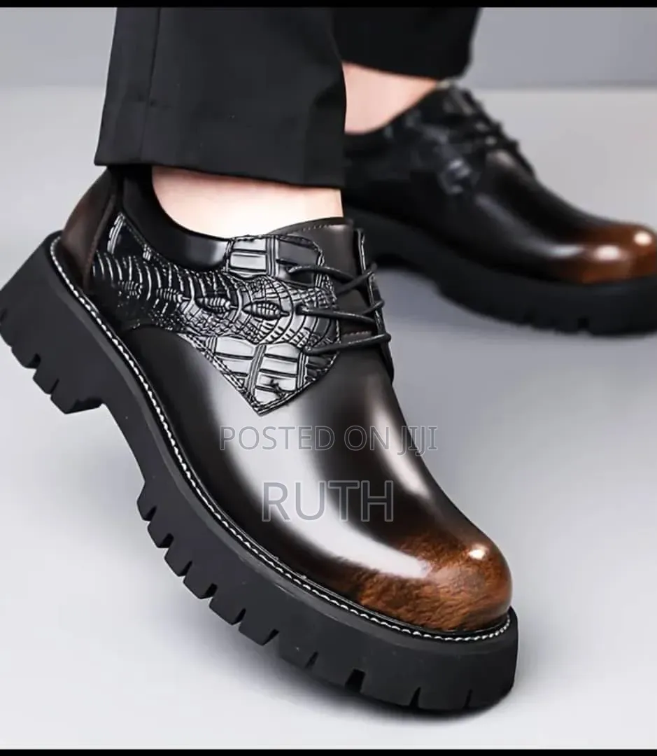 Luxury Men's Corporate Lace-Up Shoes