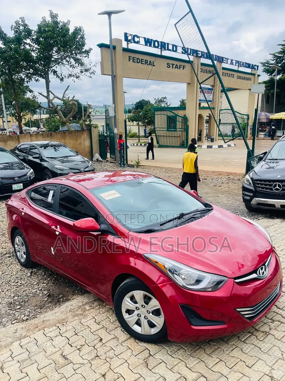 Hyundai Elantra 2016 Red