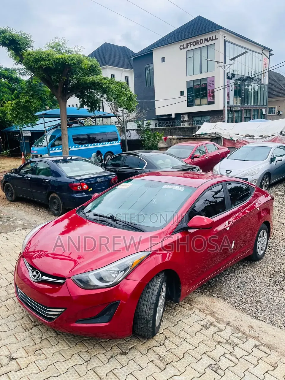 Hyundai Elantra 2016 Red