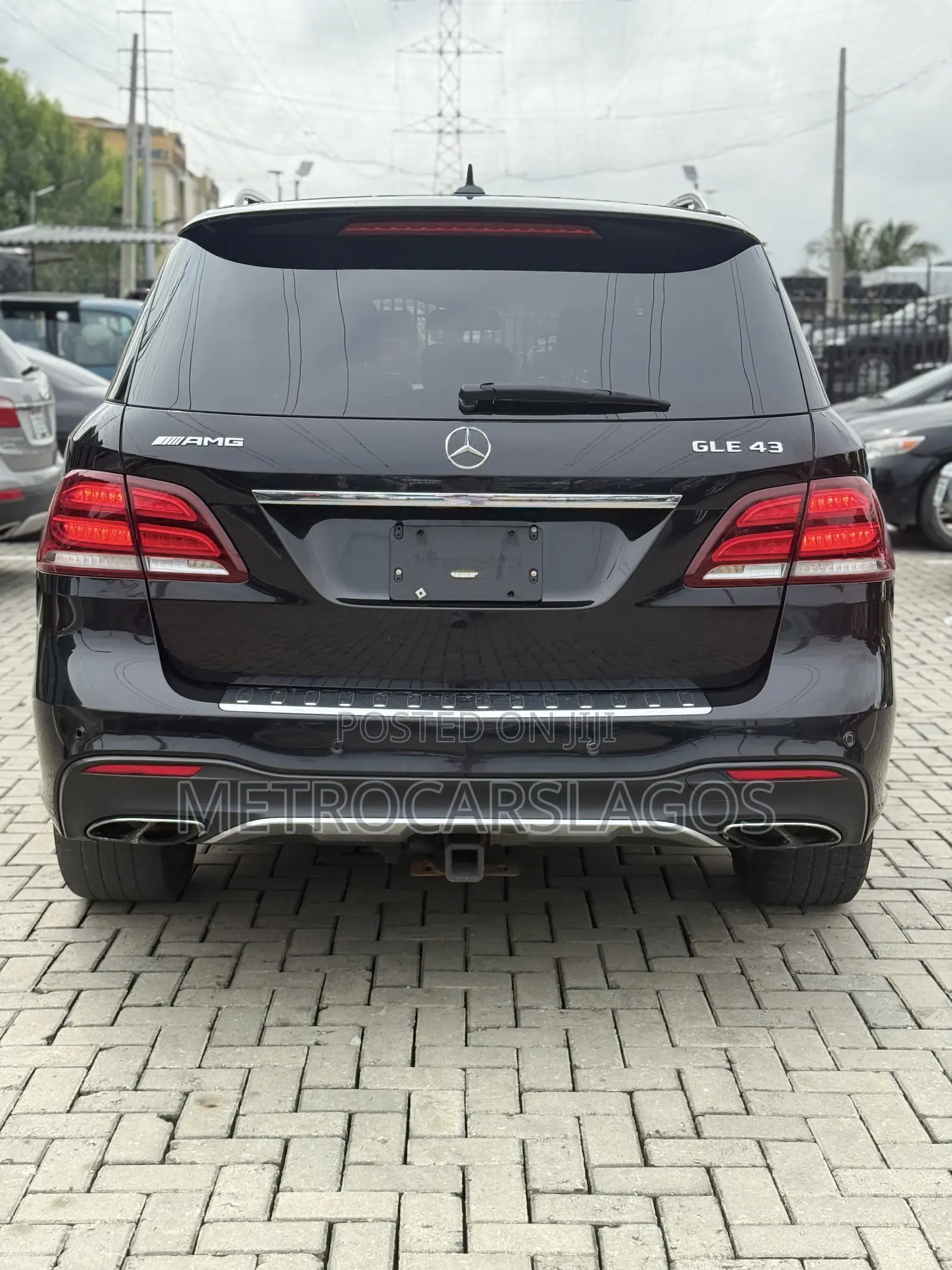 Mercedes-Benz GLE-Class AMG GLE 43 4MATIC 2017 Black