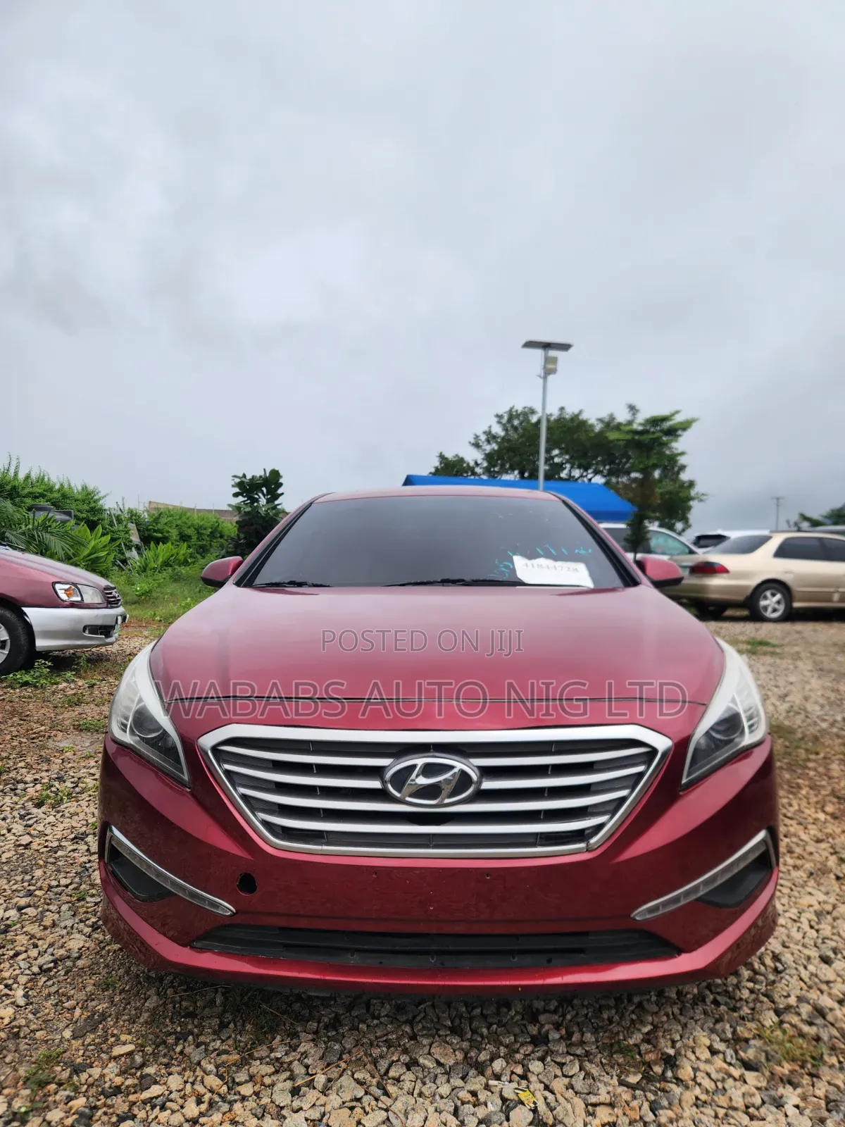 Hyundai Sonata 2015 Red