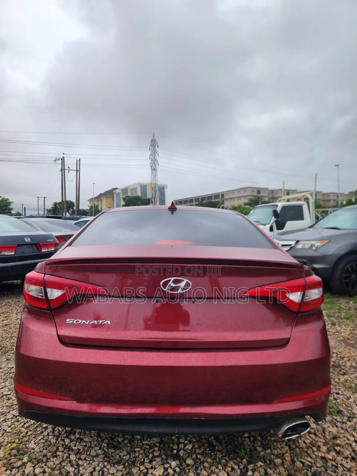 Hyundai Sonata 2015 Red