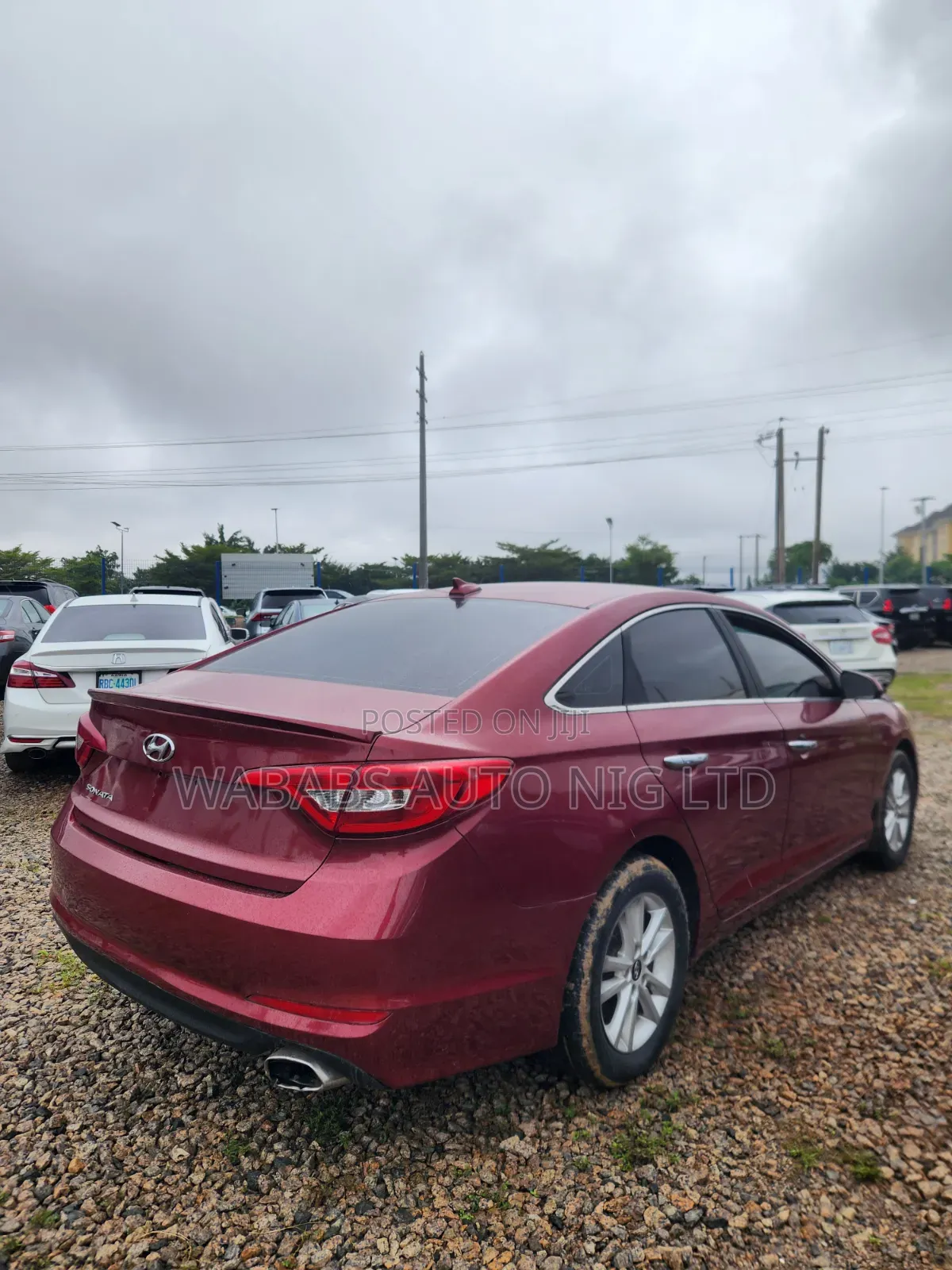 Hyundai Sonata 2015 Red