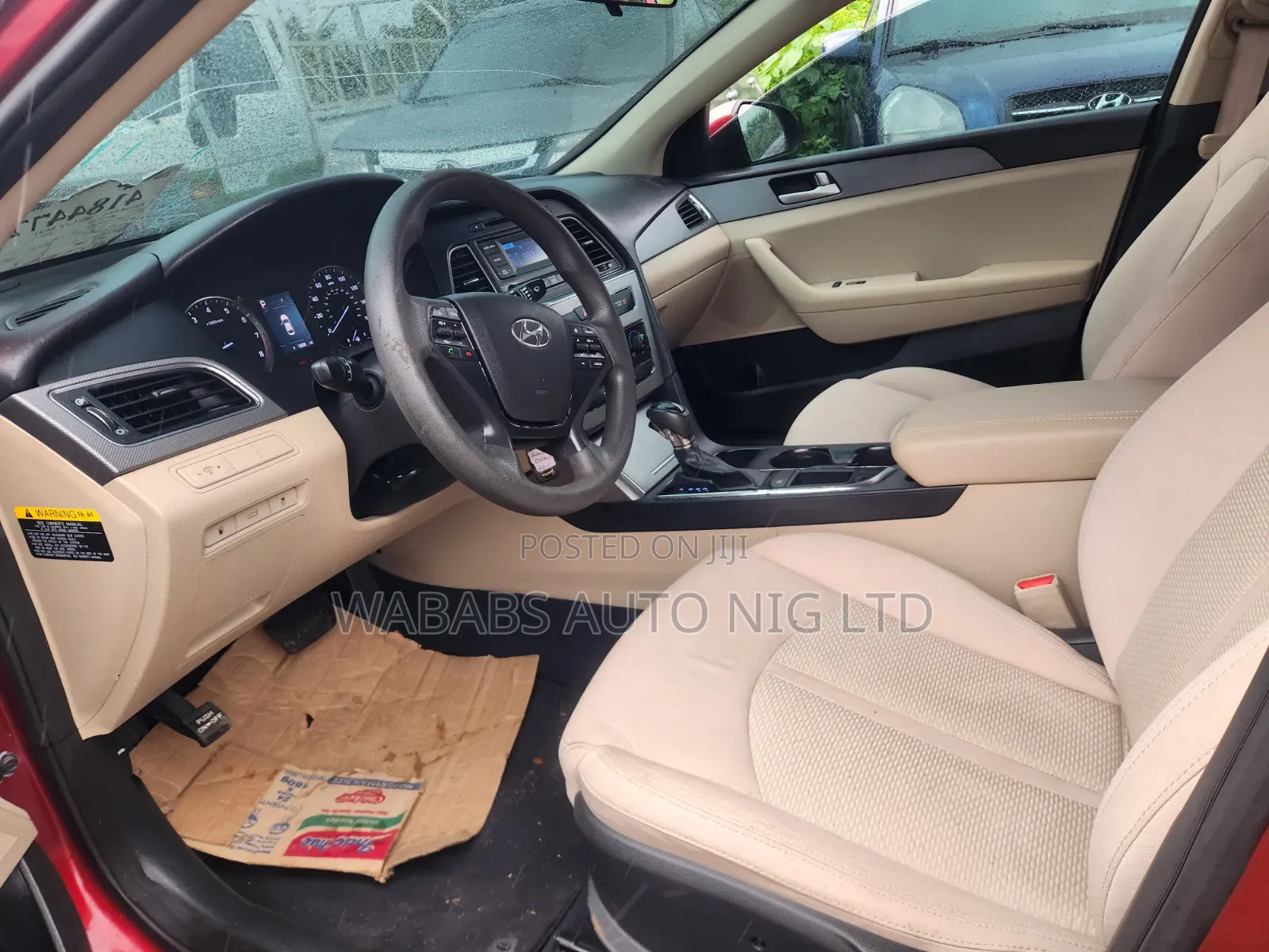 Hyundai Sonata 2015 Red