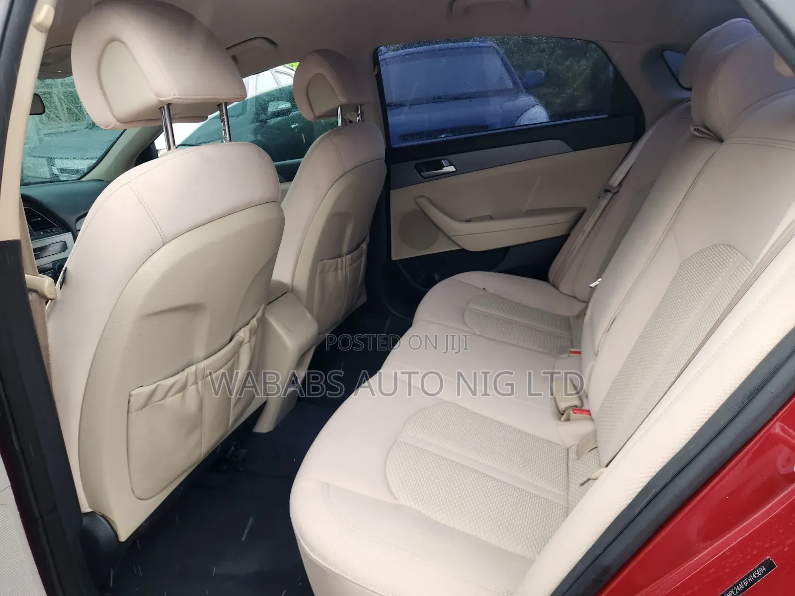 Hyundai Sonata 2015 Red