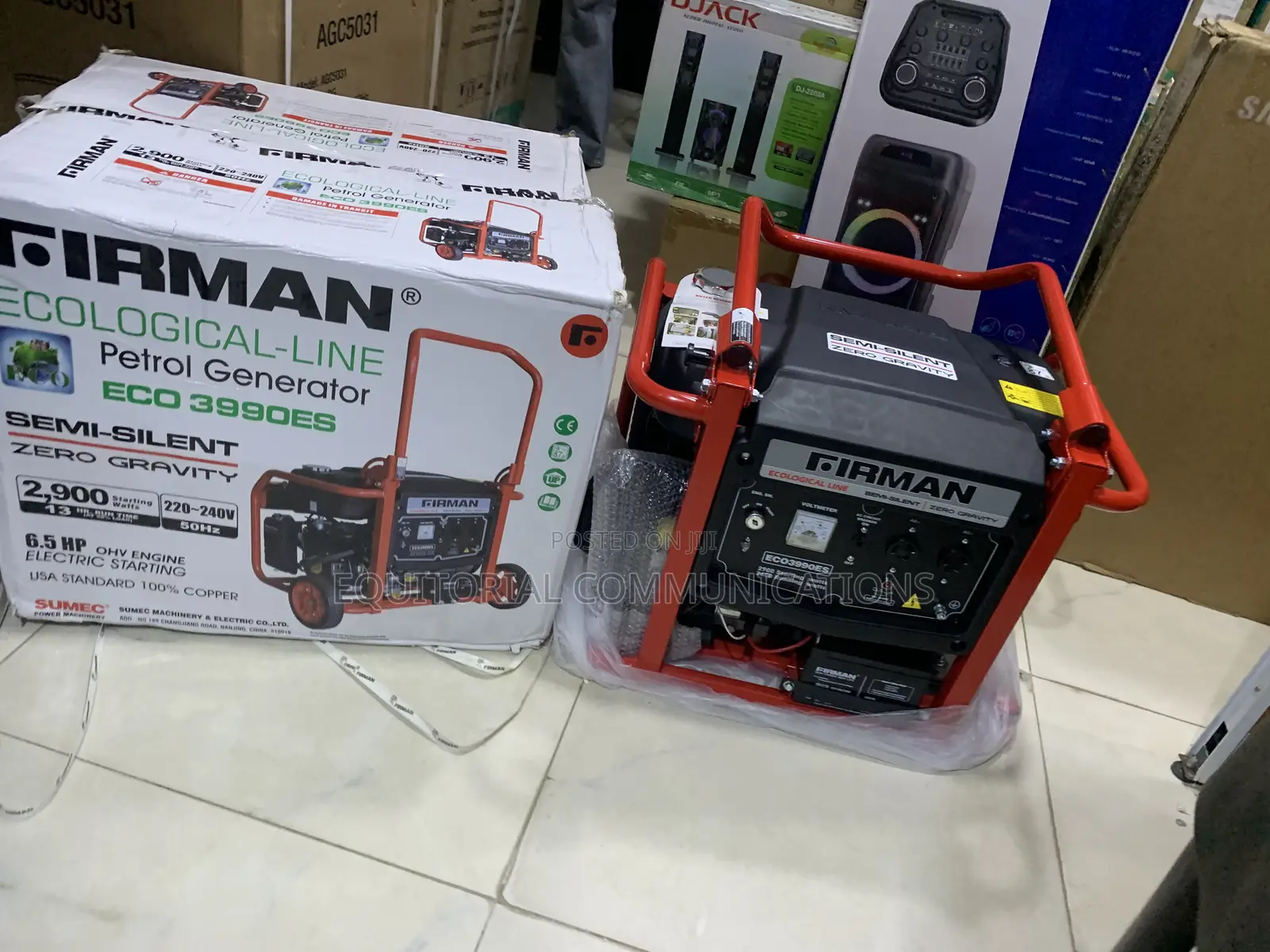 Sumec Firman 2.9kva Eco3990es Generator With Avr Protection