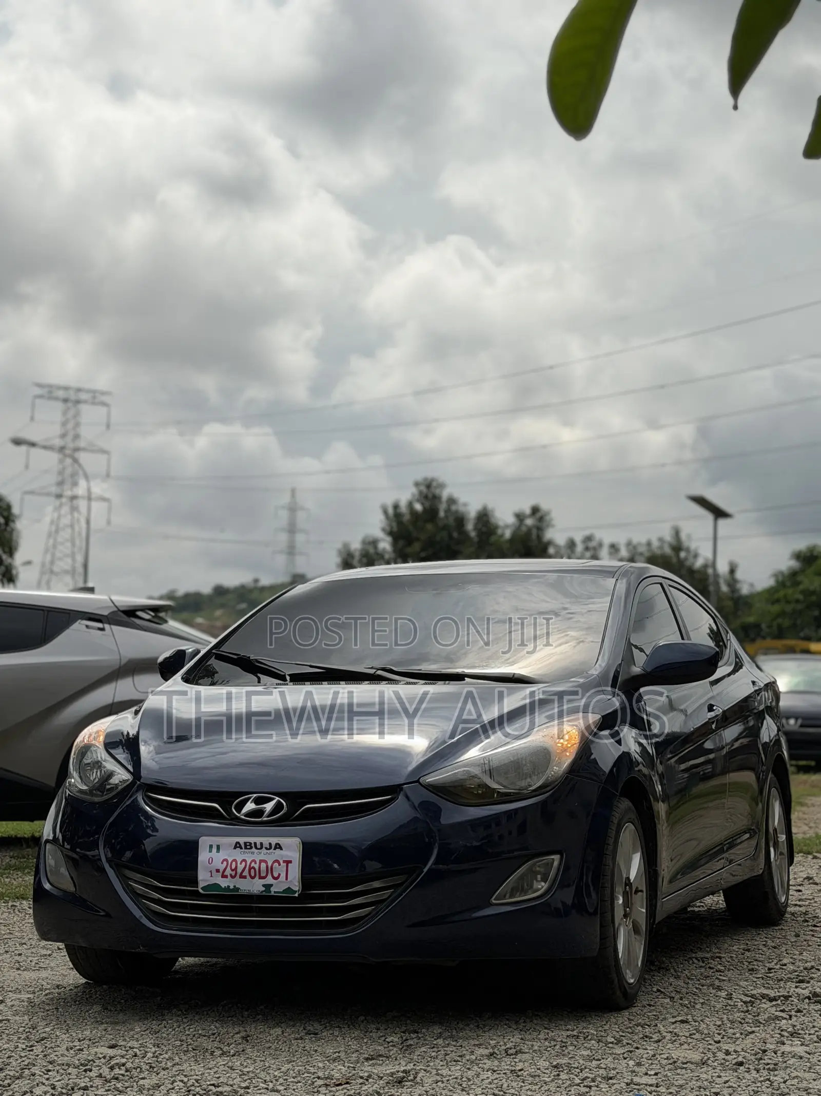Hyundai Elantra GLS 2012 Blue