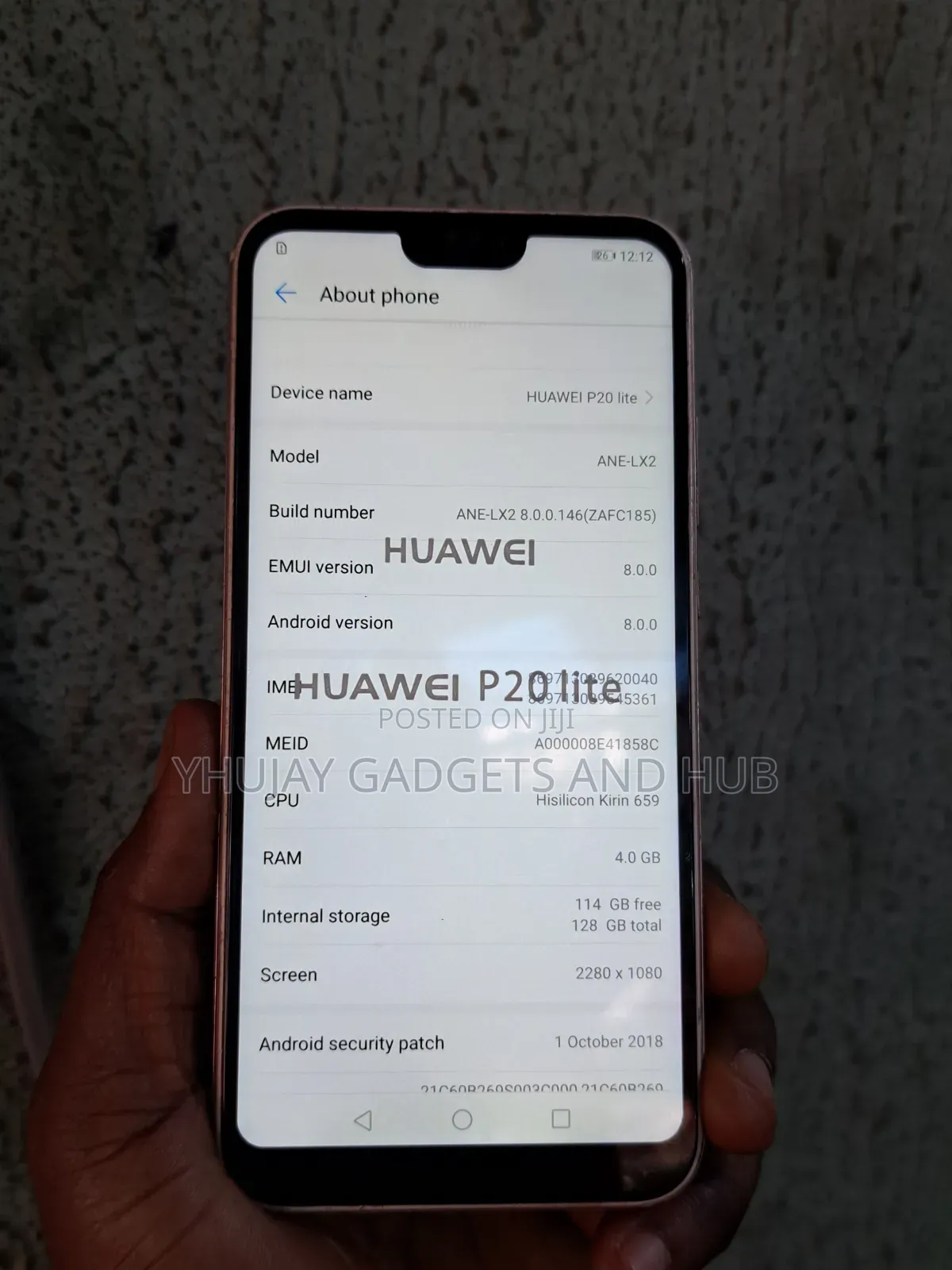 Huawei P20 Lite 128 GB Gold