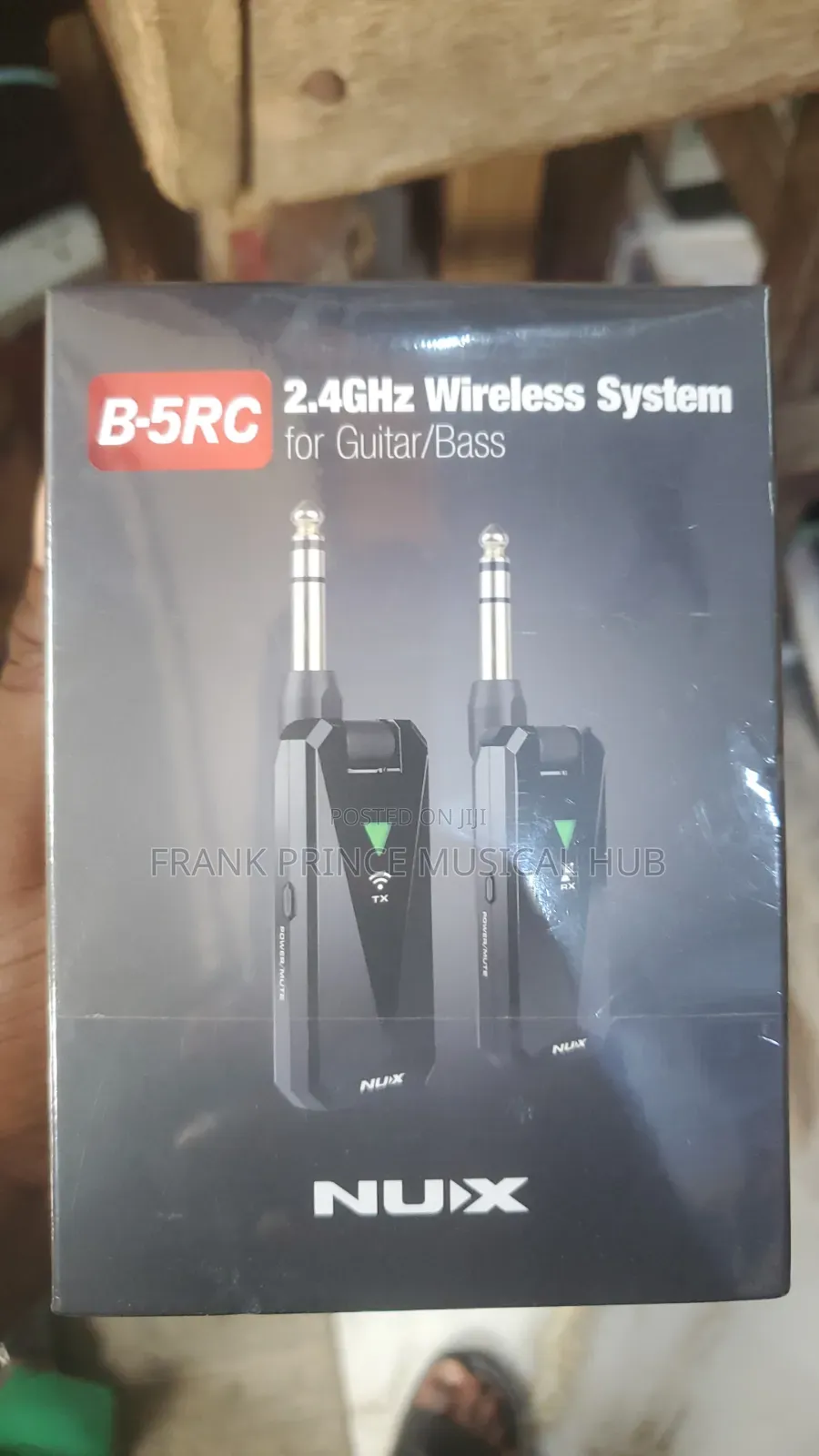 NUX B-5rc Wireless System for Electric Guitar, Acoustic Bass