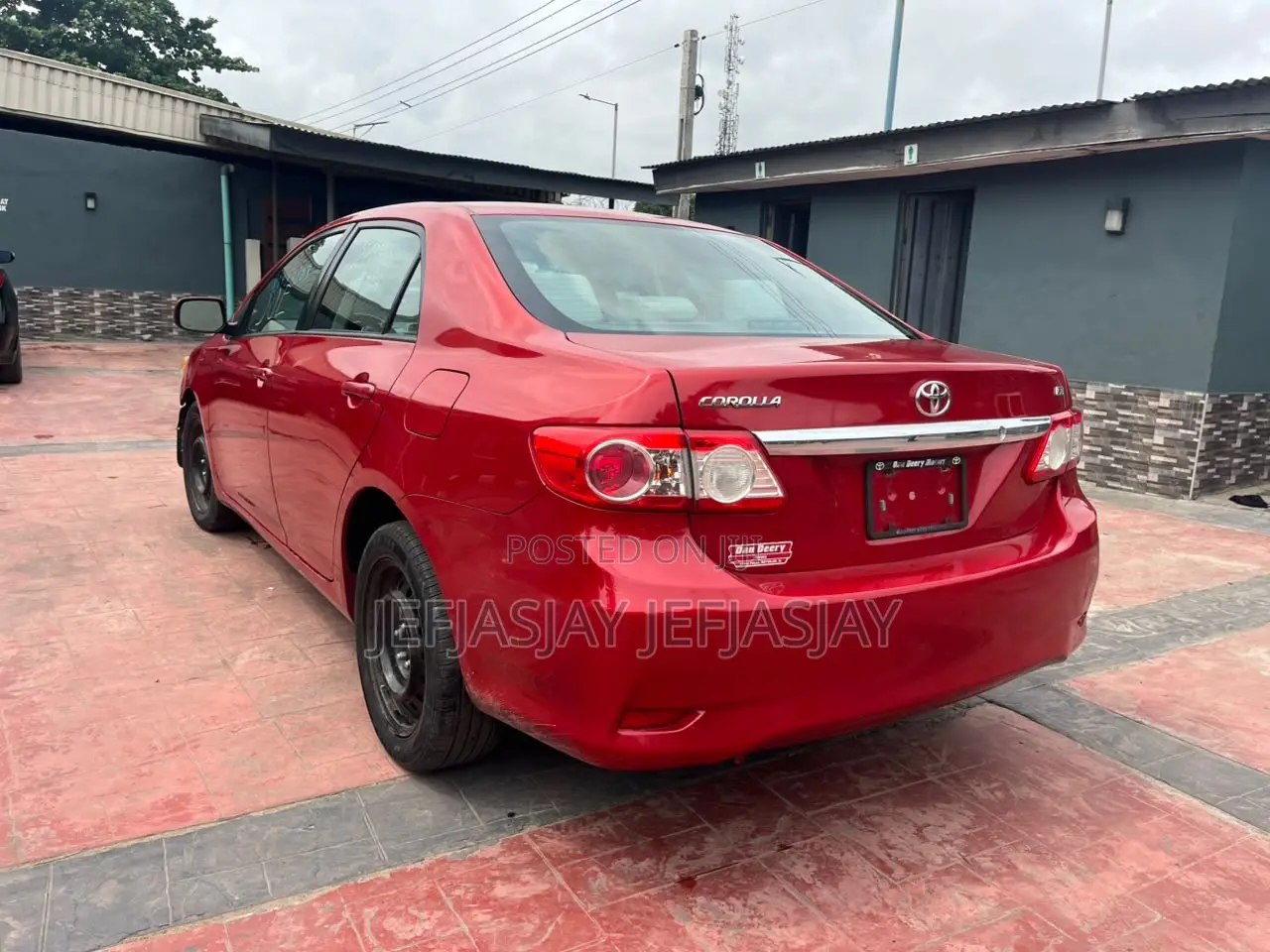 Toyota Corolla LE 4dr Sedan (1.8L 4cyl 4A) 2012 Red