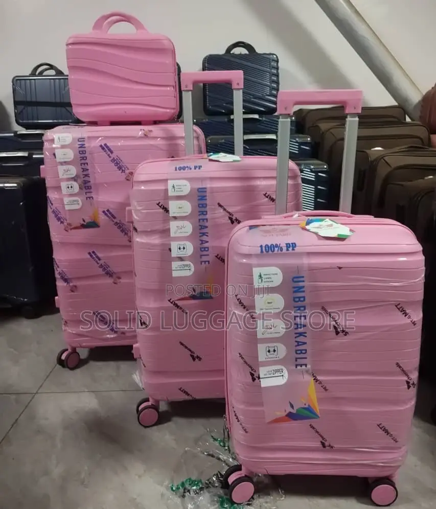 Unbreakable Rubber Traveling Luggage Boxes