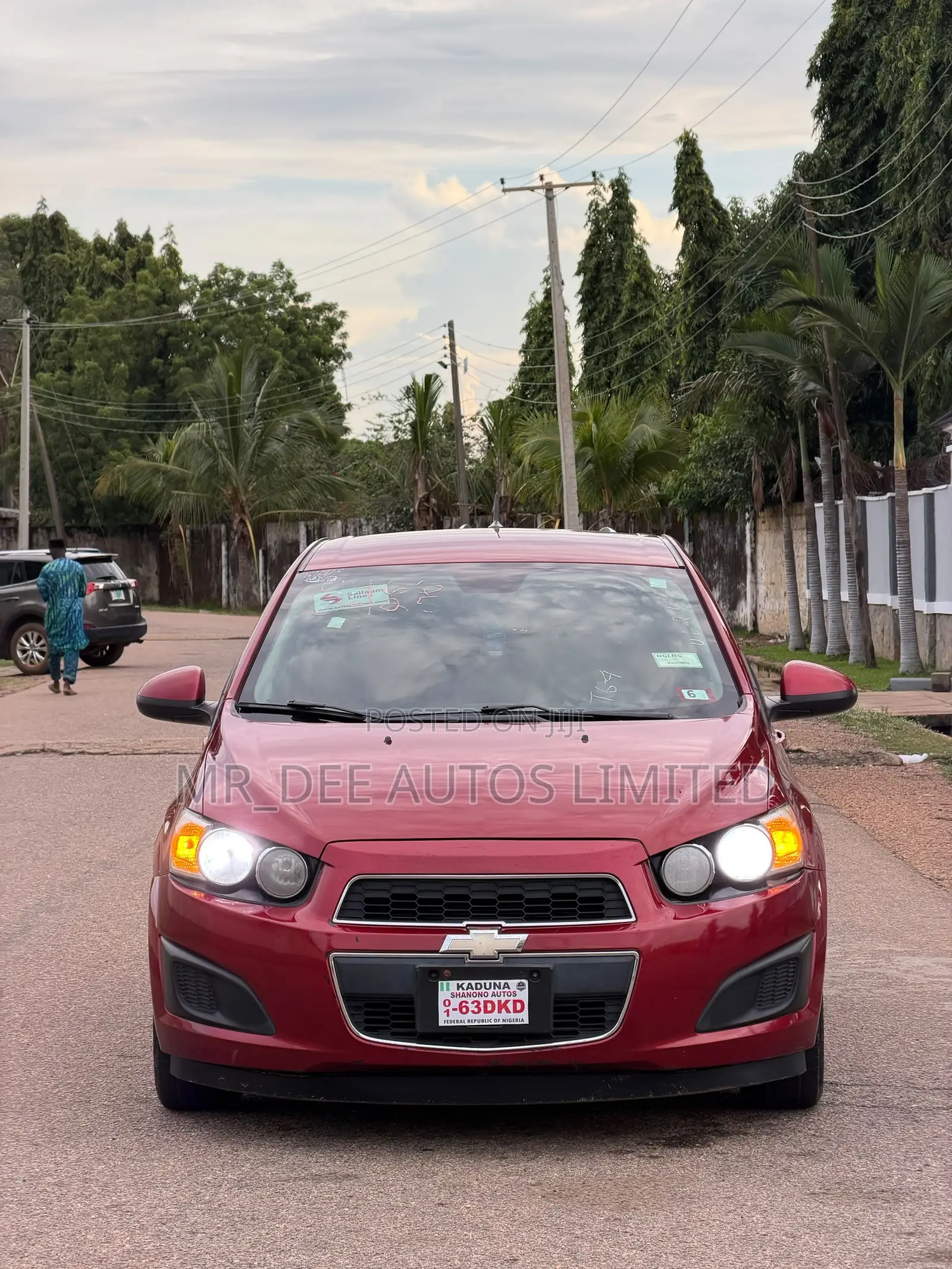 Chevrolet Sonic 2013 Red