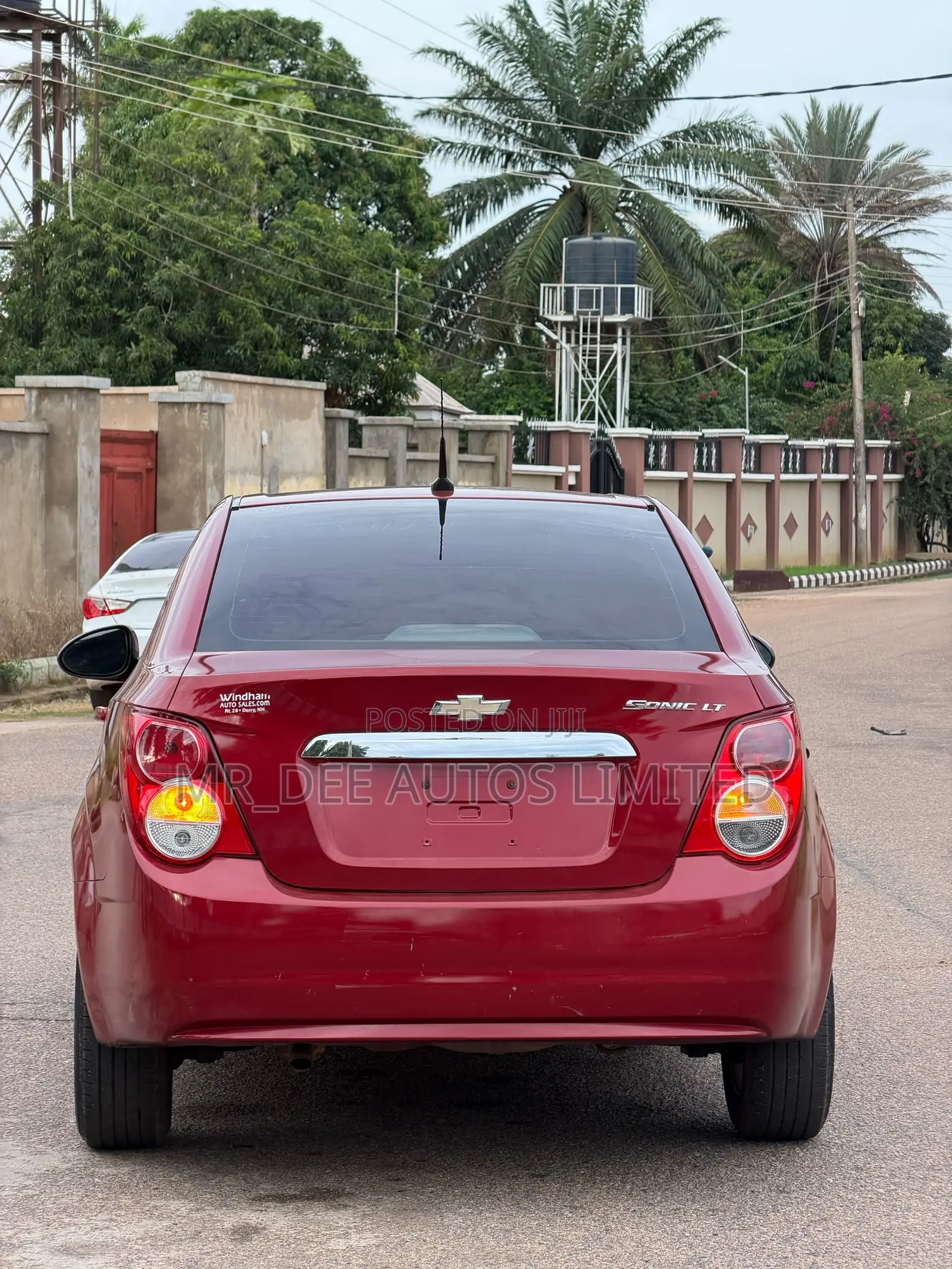 Chevrolet Sonic 2013 Red