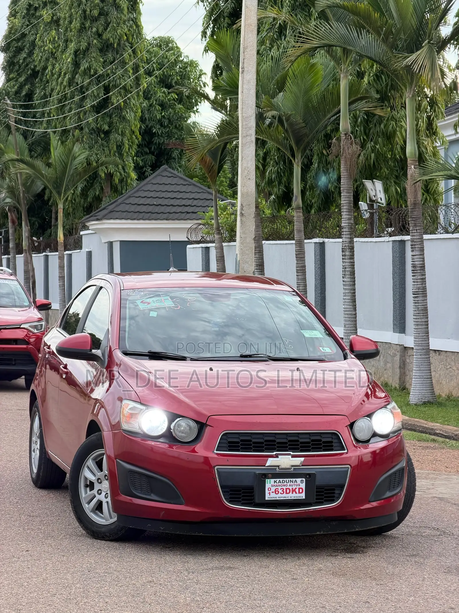 Chevrolet Sonic 2013 Red