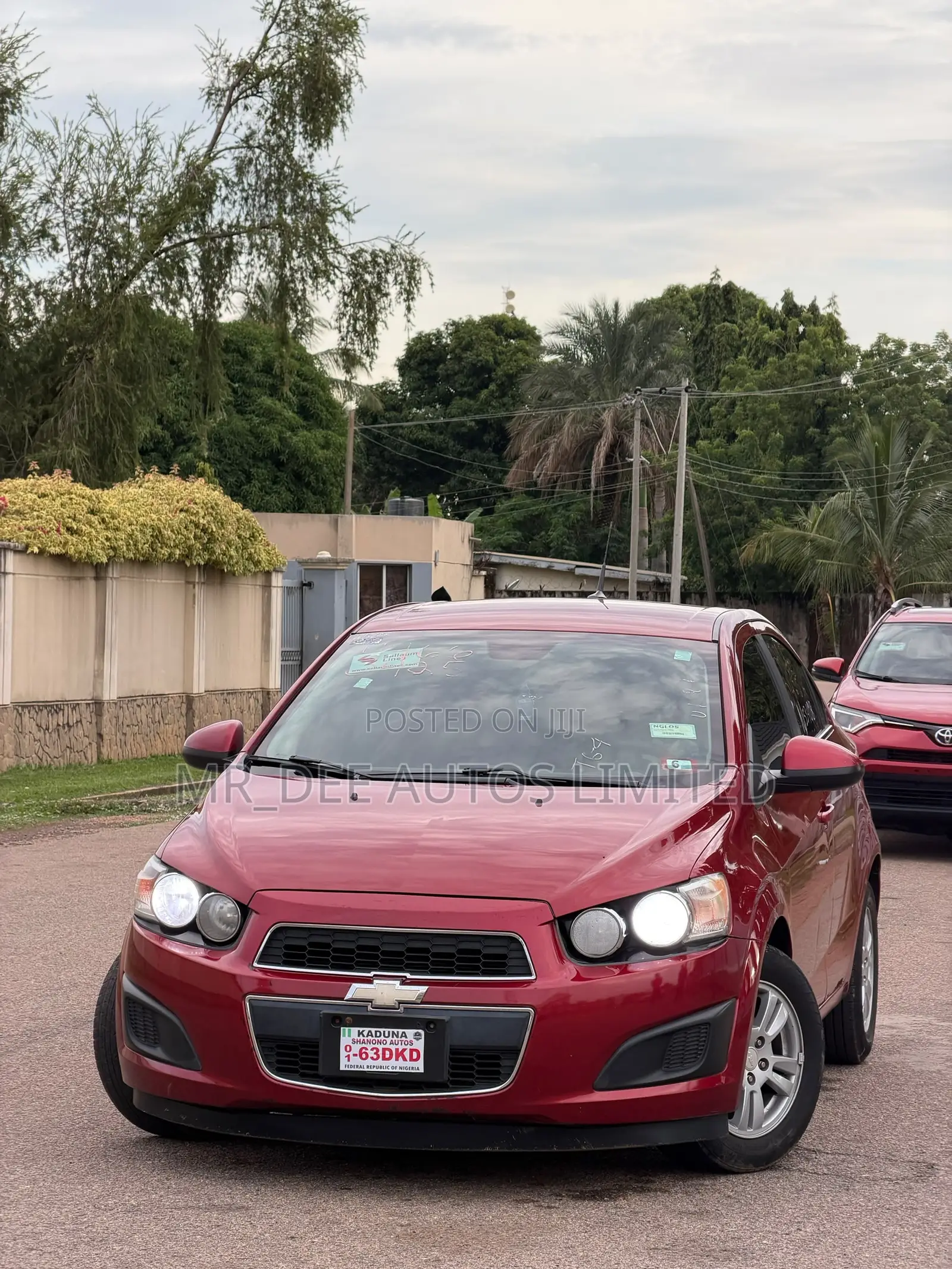 Chevrolet Sonic 2013 Red