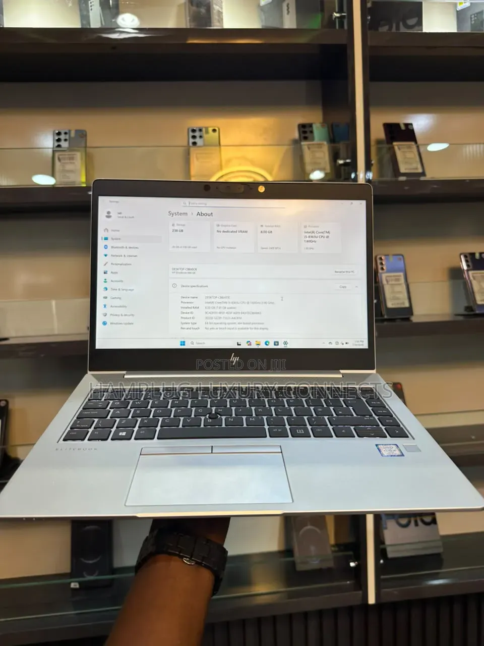 Laptop HP EliteBook 840 G6 8GB Intel Core i5 SSD 256GB