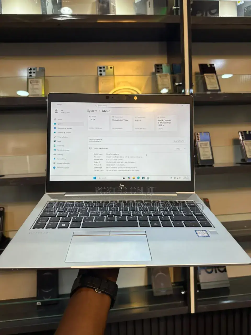 Laptop HP EliteBook 840 G6 8GB Intel Core i5 SSD 256GB