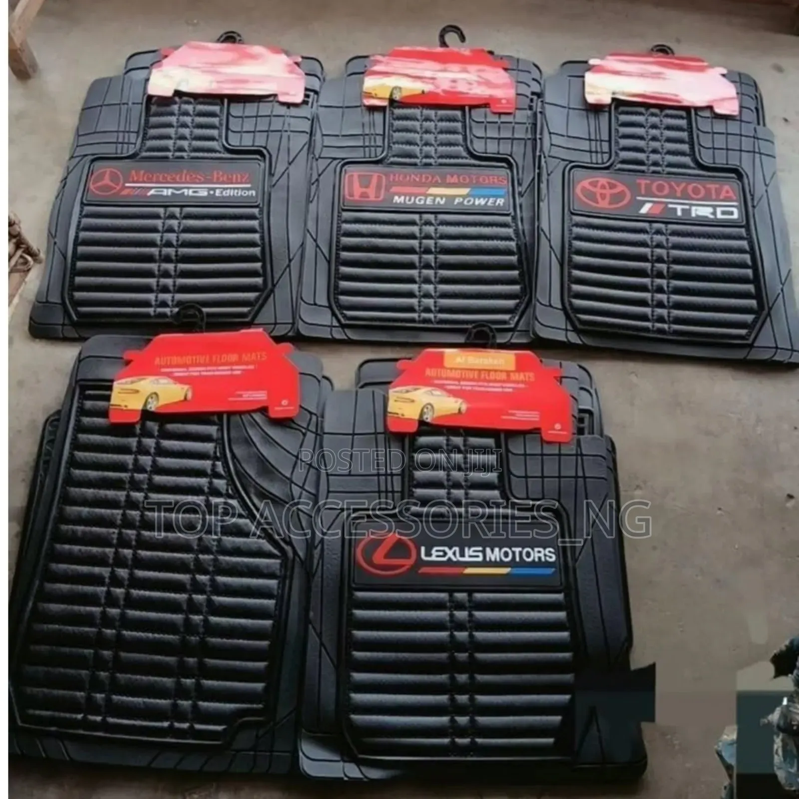 Quality Car Rubber Floor Mat for Toyota Lexus Mercedes Honda Kia Etc