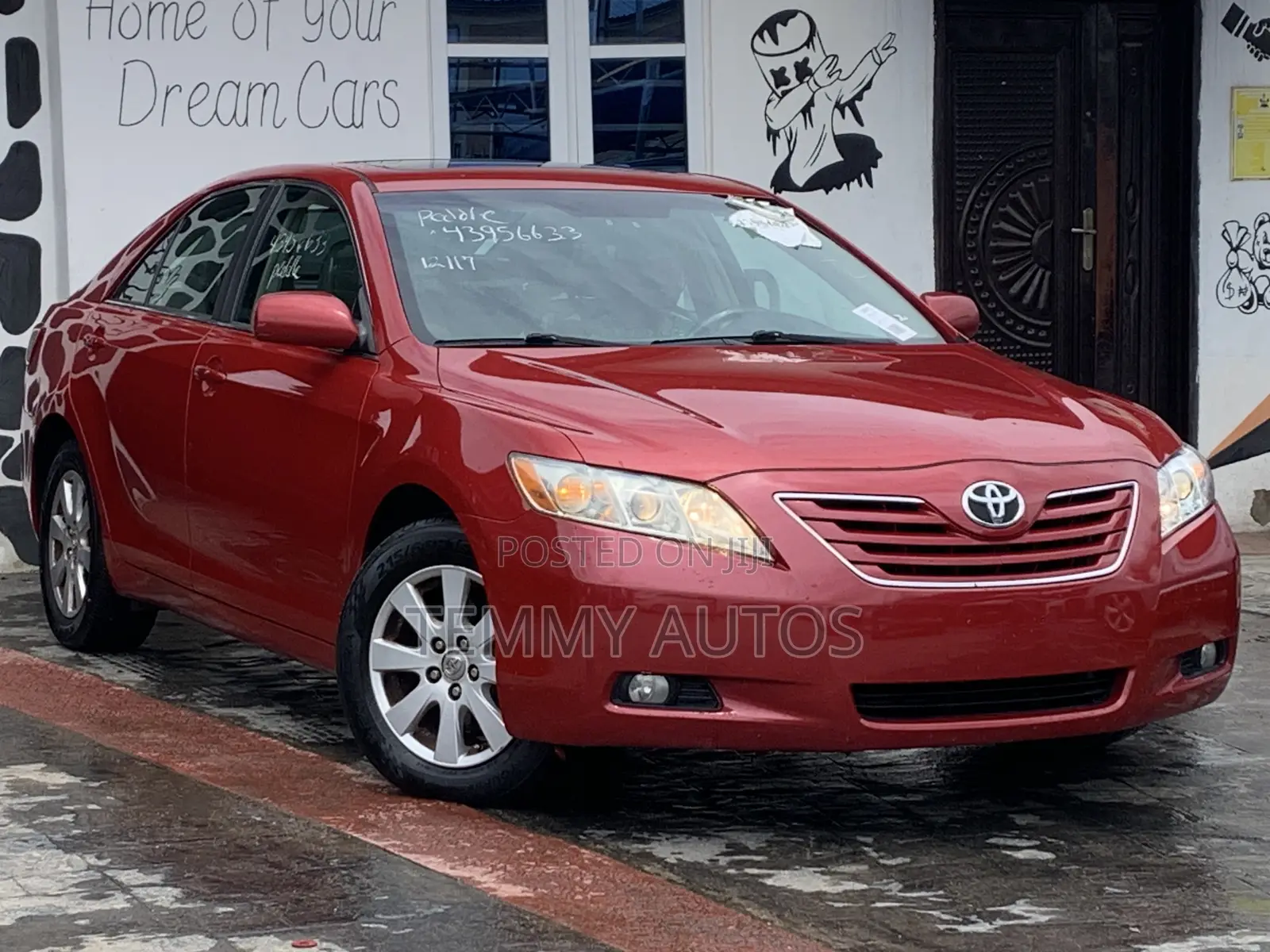 Toyota Camry XLE V6 4dr Sedan (3.5L 6cyl 6AM) 2007 Red