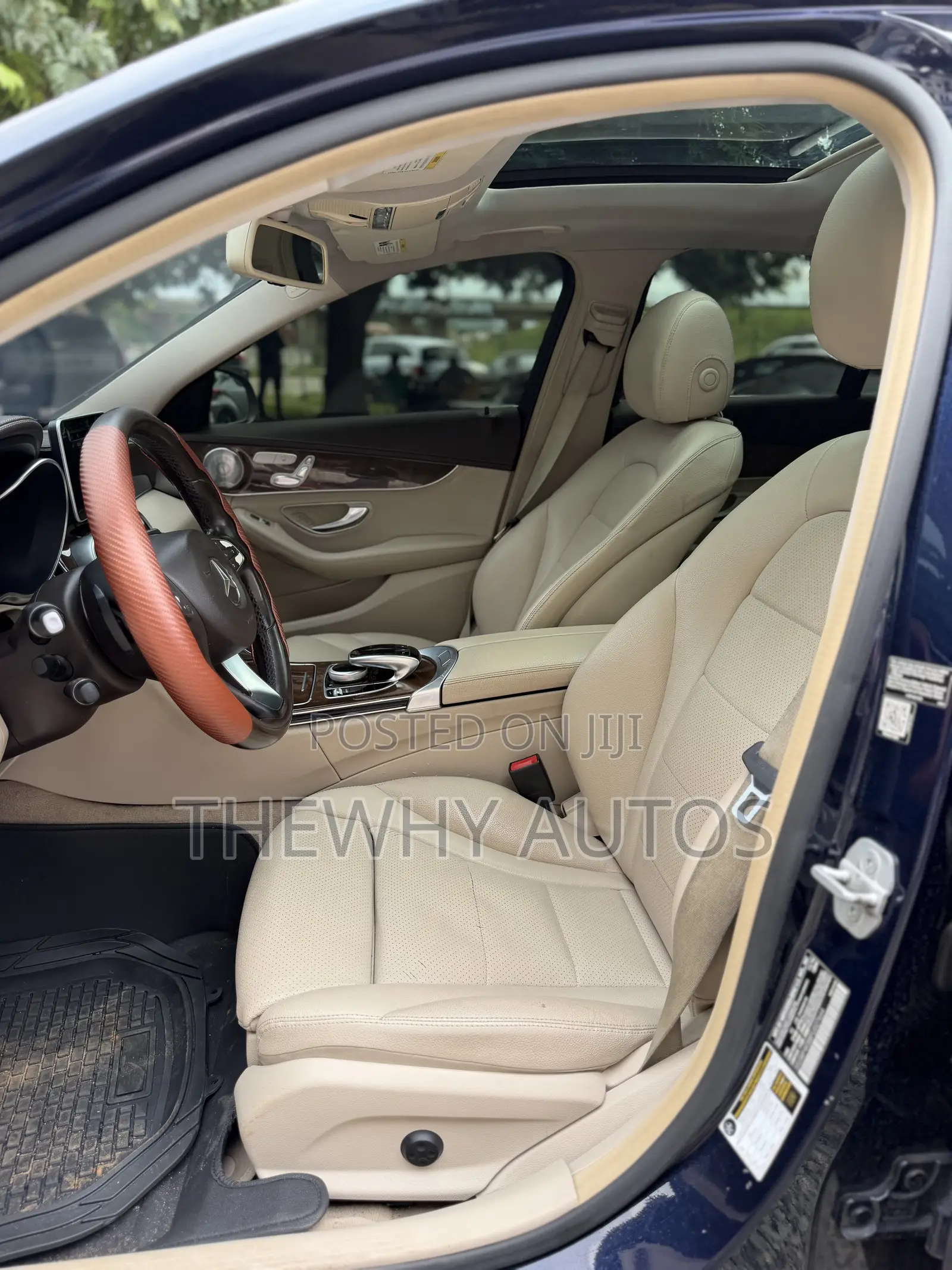Mercedes-Benz C300 Luxury 4dr AWD 4Matic Sedan (2.0L 4cyl 7A) 2015 Blue