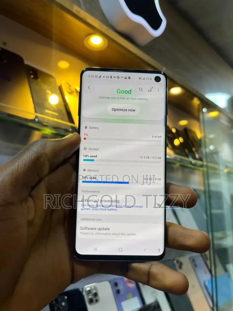Samsung Galaxy S10 512 GB Black