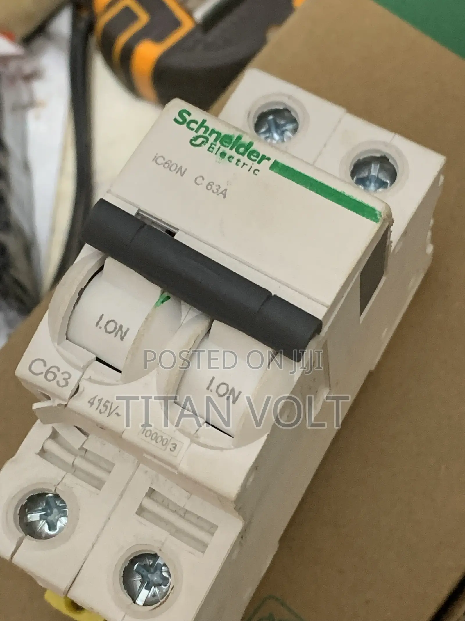2 Pole Circuit Breaker Schneider