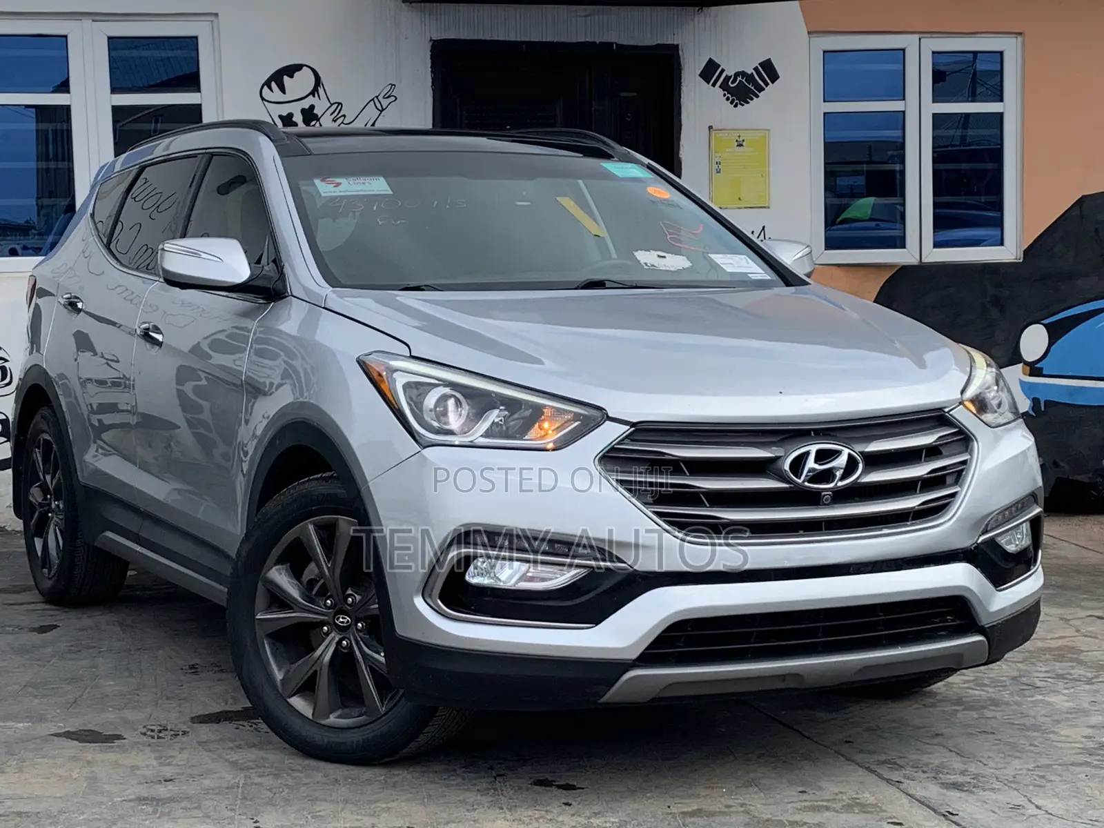 Hyundai Santa Fe SE AWD 2017 Silver