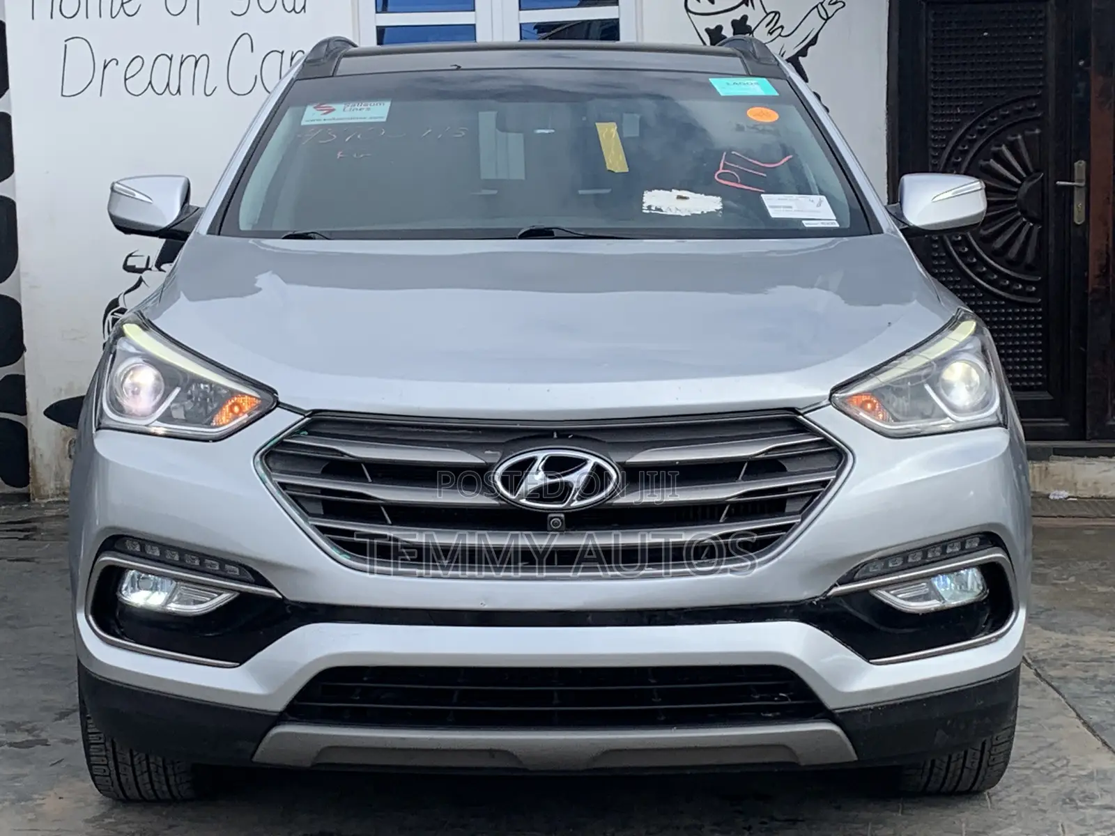 Hyundai Santa Fe SE AWD 2017 Silver