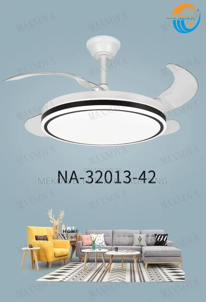 Retractable Led Fan Chandelier