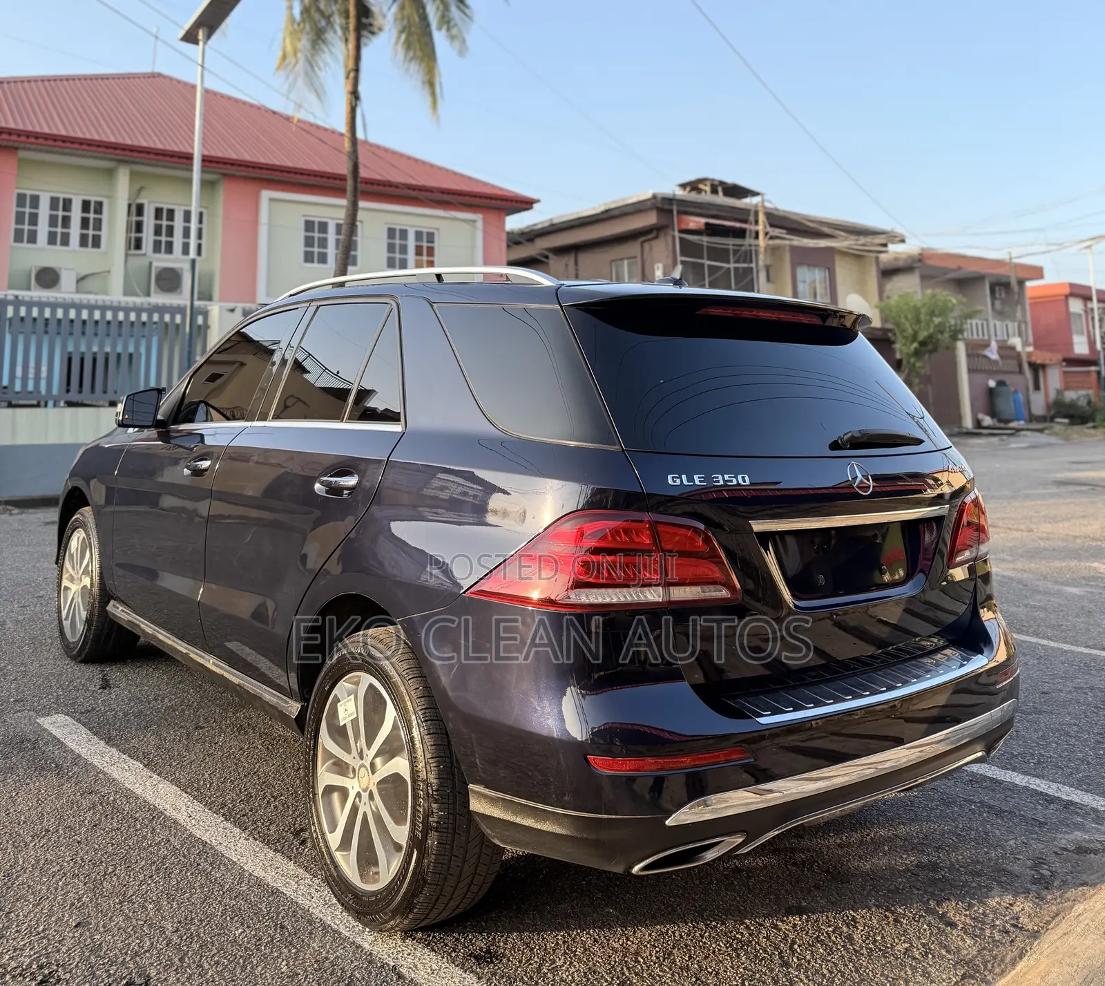 Mercedes-Benz GLE-Class GLE 350d 4MATIC 2016 Blue