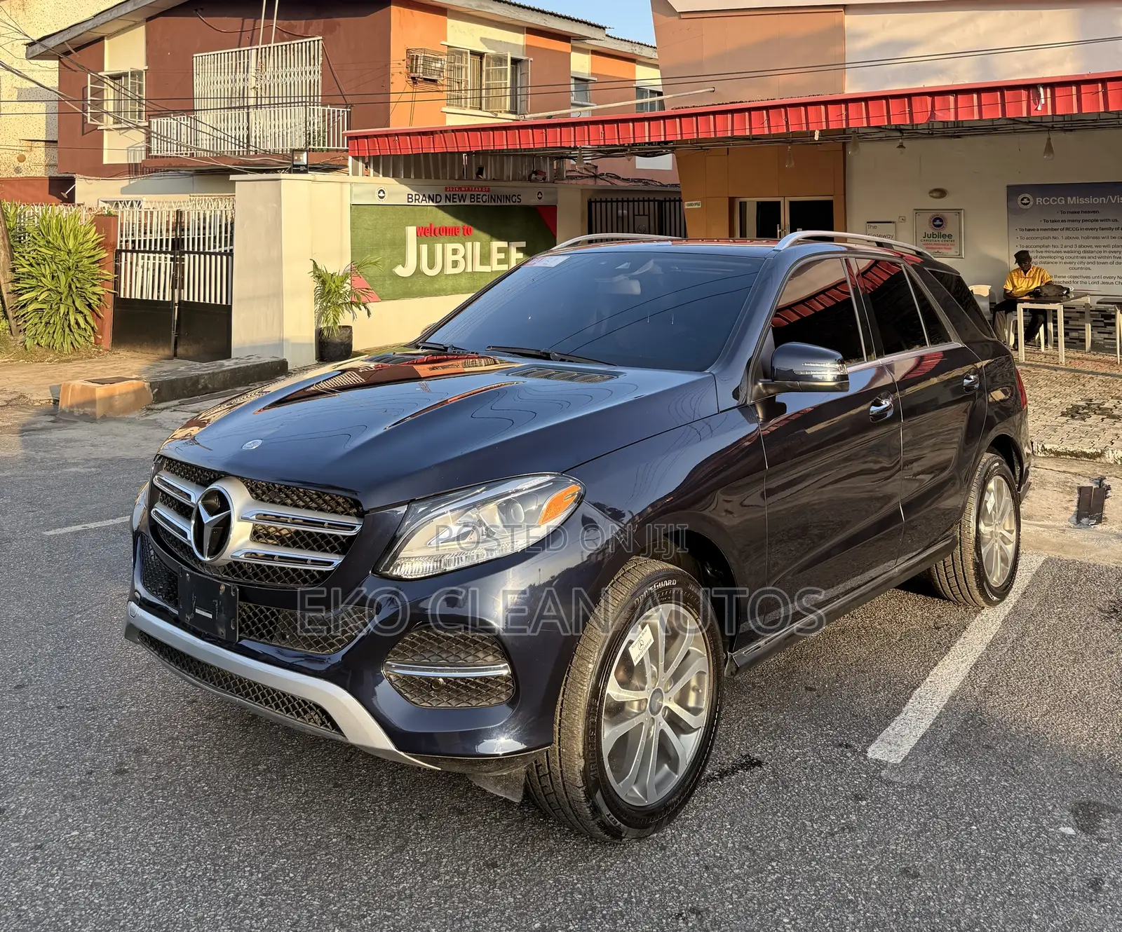 Mercedes-Benz GLE-Class GLE 350d 4MATIC 2016 Blue
