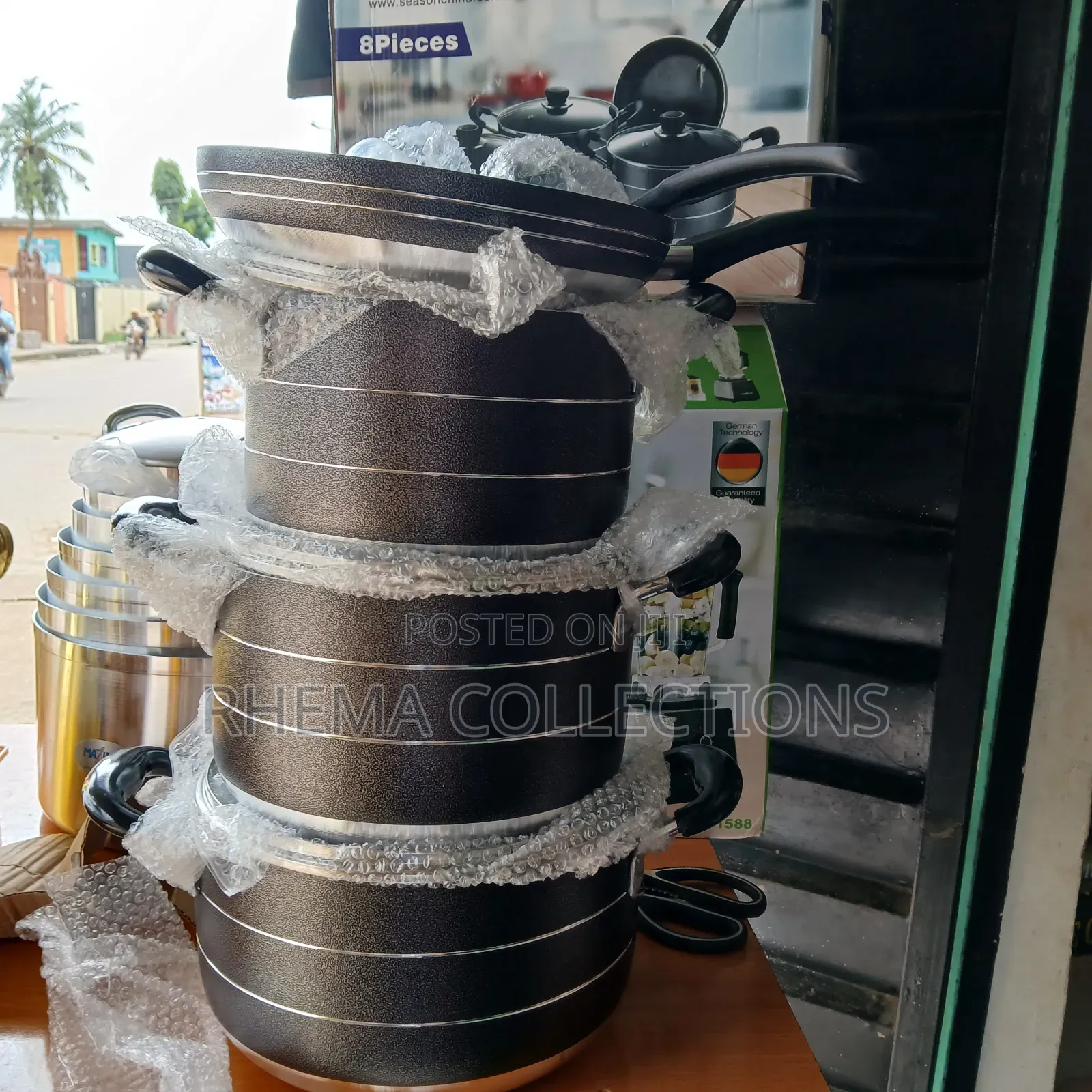 8pcs SMP High Quality Nonstick Pot