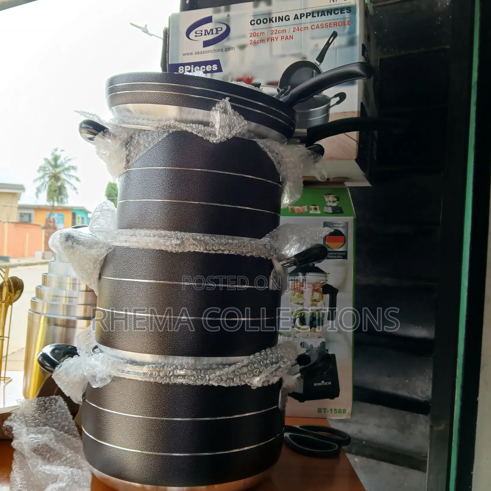 8pcs SMP High Quality Nonstick Pot